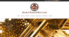 Desktop Screenshot of globalpartnerelevator.com